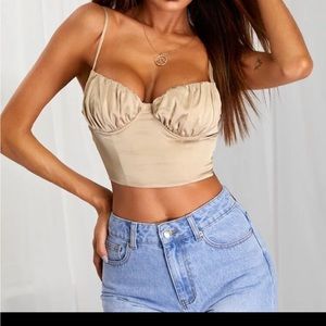 Shein corset top